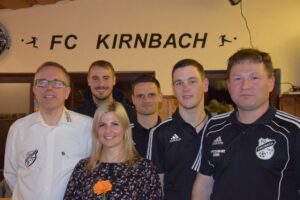 Die 2018 gewählten Vorstandsmitglieder des FC Kirnbach